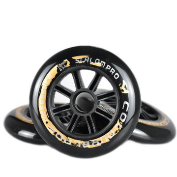 COLOURBLADE速滑輪子競速高彈耐磨溜冰90/100/110/125MM大餅輪子