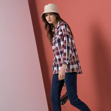 JIN HWA 今譁 詹譁霓 個性剪裁高彈力瘦身褲P6011