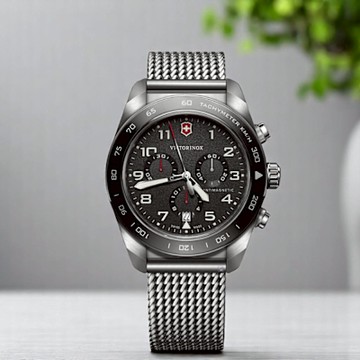 Victorinox 瑞士維氏錶 Swiss Army 計時碼錶時尚腕錶 男錶 手錶-VISA-242048