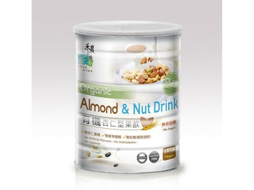 禾農 有機杏仁堅果飲  800克/罐 (台灣製造)