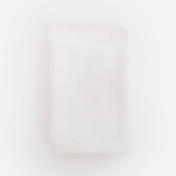 PALETTE薄型濕用純棉方巾30x30 瓷石白