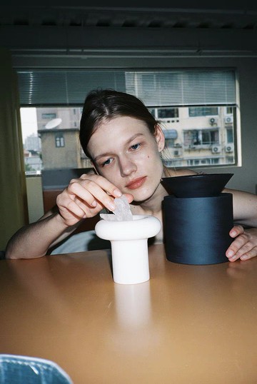 羅馬系列小蘑菇手工陶瓷擺件