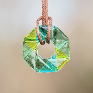 記憶玻璃（快門【迷你】【翡翠】）項鍊【尺寸可選】【定做】