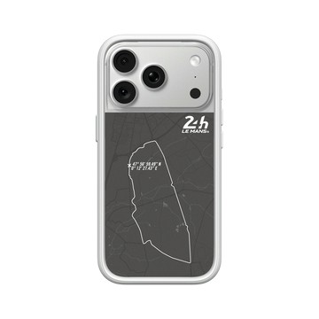 iPhone 18 Pro Mod NX -邊框背蓋組合 (相機按鈕) 白 - 24 Hours of Le Mans - Racetrack - White
