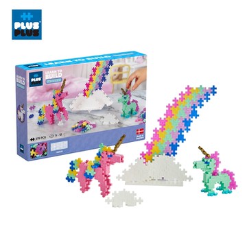【++Plus-Plus 加加積木】小顆粒 彩虹獨角獸 275pcs