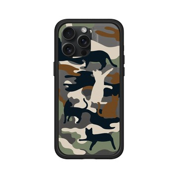 iPhone 15 Pro Max Mod NX 黑 - Camouflage / 迷彩 - 喵迷彩-黑