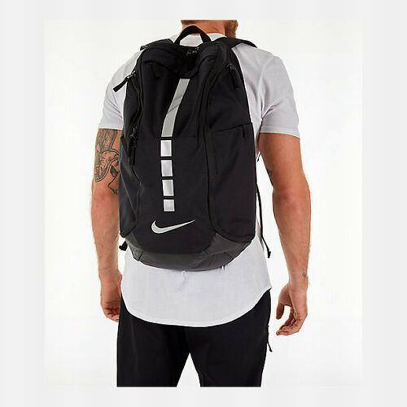 ナイキ Nike Hoops Elite Pro Backpack（Black/Metallic Silver