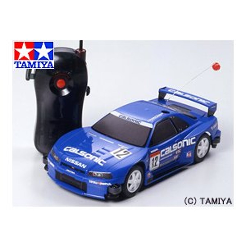 タミヤ TAMIYA ラジ四駆 カルソニック スカイライン GT-R 2002 フル