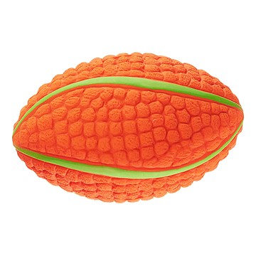 EETOYS 宜特 寵物乳膠球玩具  9.3 x 5.5cm  18 英式橄欖球  1個