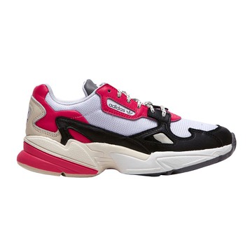 ADIDAS FALCON 經典鞋 女 白黑粉