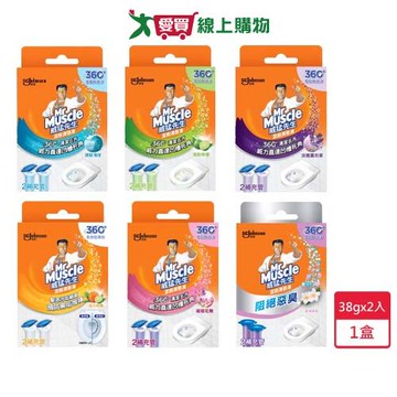 威猛先生潔廁清香凍補充管38gx2入【愛買】