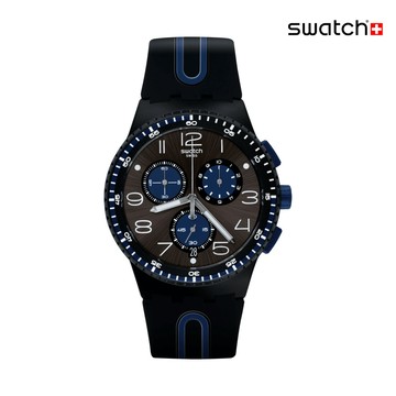 Swatch KAICCO 經典手錶/男錶/女錶/瑞士製造 SUSB406 (42mm)【官方旗艦店】
