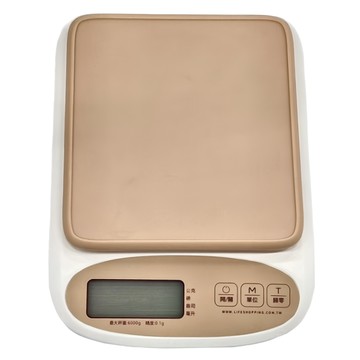 良瑞軒 廚房防水電子秤 繁體中文 電池款  CAES0040PK  1個