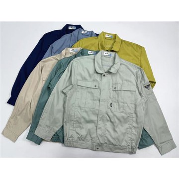 日單春夏季薄款棉質多兜休閑夾克吸濕透氣翻領短款工裝外套工作服