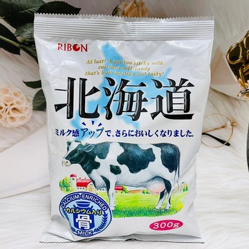 日本 Ribon 立夢 北海道牛奶糖 300g 大包裝｜全店$199免運