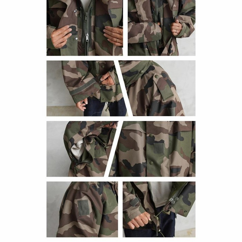 デッドストック フランス軍 CCE CAMO フィールドパーカー マウンテン 