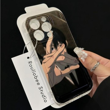 早川秋適用蘋果15PROMAX手機殼iPhone14卡動漫13透明12軟殼11潮酷手機保護套