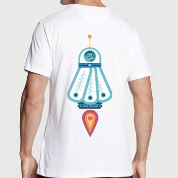 寂寞星球運動排汗杉-羽球火箭 - 客製無法退貨