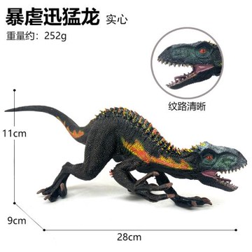 恐龍玩具仿真大號恐龍模型暴龍暴王龍實心暴虐龍迅猛龍動物模型