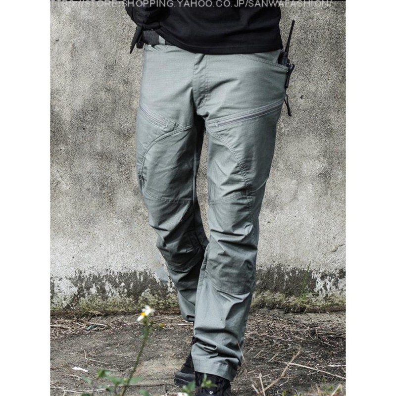 Men's Outdoor Loose Multi-pocket Tactical Pants  タクティカルファッション, 作業着, ミリタリー