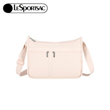 LeSportsac Deluxe Everyday Bag 奢華斜背包 新春換新 送禮 女包-晨曦桃粉