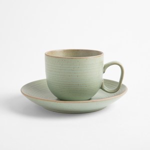 Thomas Nature/咖啡杯碟組/綠270ml/碟D16cm
