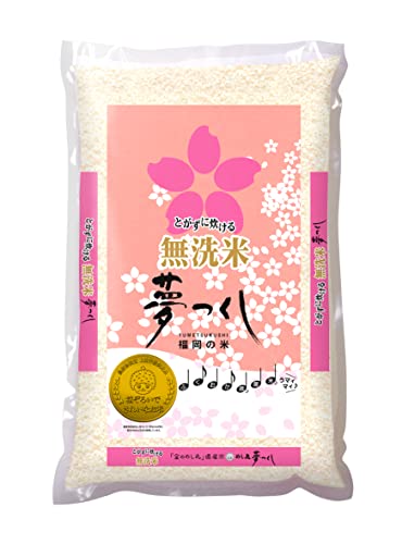 神明 福岡県産 無洗米 夢つくし 5kg令和5年産