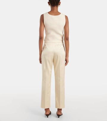 Toteme Cotton-blend straight pants