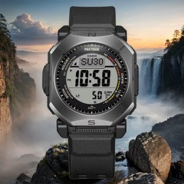 CASIO 卡西歐 PRO TREK 戶外運動系列太陽能多功能登山手錶 夏日煥新提案 送禮推薦 PRW-69Y-1