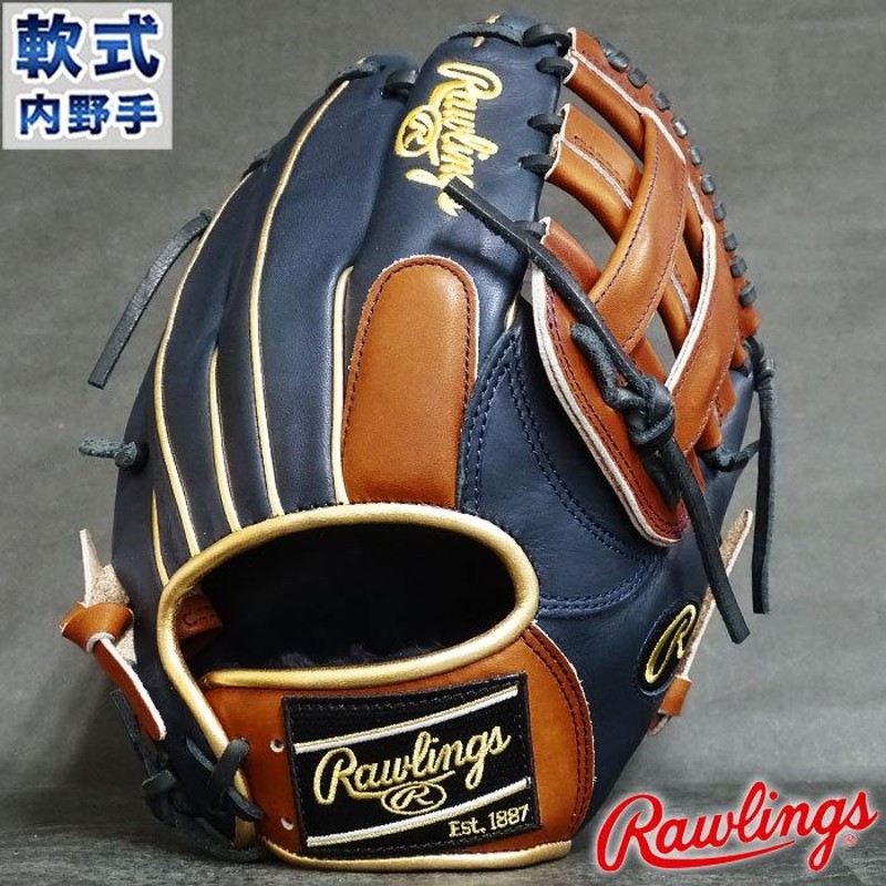 軟式 カラー グラブ HOH MLB COLORSYNC 内野 ローリングス Rawlings 