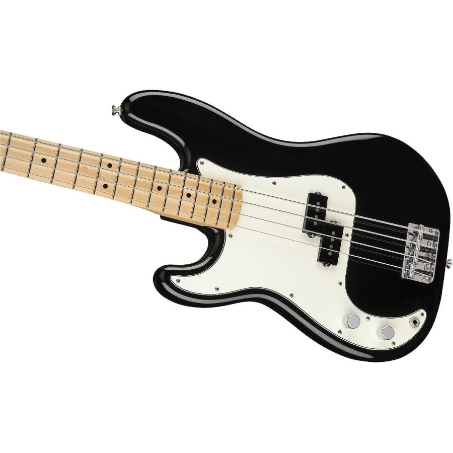 Fender   Player Series Precision Bass Left-Handed Black Maple VOXヘッドホンアンプ付属エレキベース初心者セット(YRK)