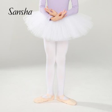 Sansha 法國兒童tutu裙蓬蓬紗裙短裙 女專業芭蕾舞練功裙比賽服