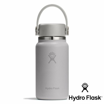 【Hydro Flask】迷你真空保溫鋼瓶200ml『粉灰』HTNY200INT 戶外 露營 登山 健行 休閒 時尚 旅遊 保溫瓶