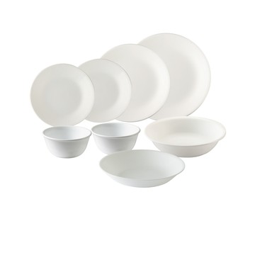 Corelle Brands 純白8件式餐盤組(H02)