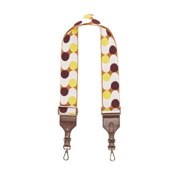 【造型背帶】可調式肩背帶 - 嘉年華（深棕）