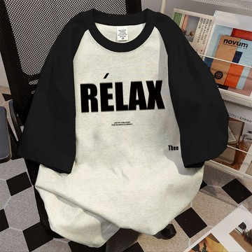 【FOH】ins學院風  夏日多巴胺穿搭！ 新款貓咪衣服 簡約ins 蓋屁股上衣 少女衣服 女生夏季長款上衣 純棉T恤
