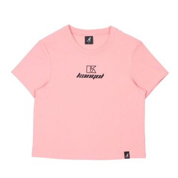 KANGOL 女 短版幾何圖T 6522100241