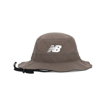 New Balance Hat 咖色 Logo 登山 遮陽 運動 休閒 漁夫帽 帽子 AC40214ABP