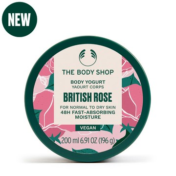 【THE BODY SHOP】英皇玫瑰嫩膚保水美肌優格-200ML