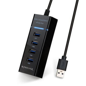 RONEVER USB3.0 4埠HUB集線器 (PC360X)