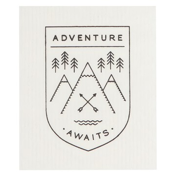 danica STUDIO 環保抹布 冒險夢 70%植物纖維素 30%棉  20.3 x 17.3 x 0.1cm  1條