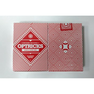 【USPCC撲克】Mechanic Optricks (Red) Deck-S103049415