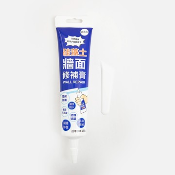 【加贈小刮刀】硅藻土牆面修補膏 百合白 250g