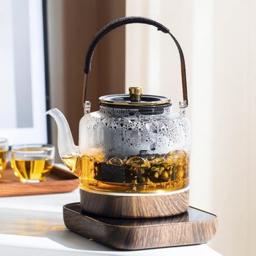 煮茶器玻璃煮茶壺大容量養生壺燒水壺網紅家用全自動煮茶爐茶具