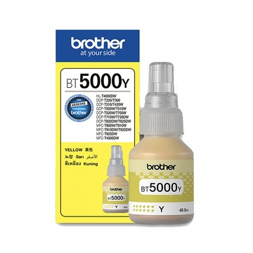 BROTHER BT5000Y 原廠黃色墨水適用DCP-T220DCP-T520WDCP-T820DWMFC-T920DW