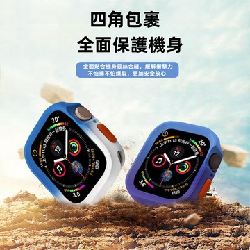 蘋果手錶 保護殼 適用 Apple Watch 11 10 9 8 SE 7 矽膠軟殼 46mm 42mm 蘋果手錶錶殼