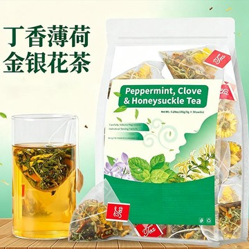 熱賣免運✨丁香薄荷金銀花茶 150公克/袋 Peppermint, Clove & Honeysuckle Tea
