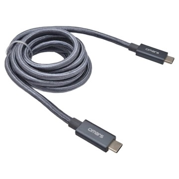 Omars MacBook好搭檔USB-C 傳輸線 (USB 3.1 Type-C 傳輸/充電線) -1.5m  銀色  1個