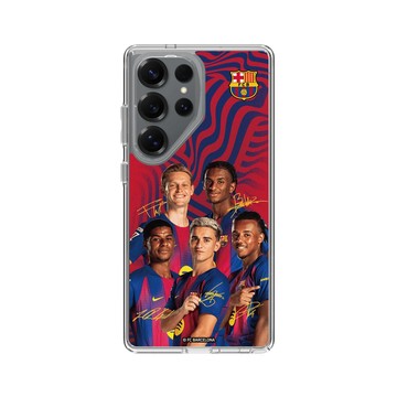 Galaxy S25 Ultra Clear 透明 - FC Barcelona - Next Gen Icons