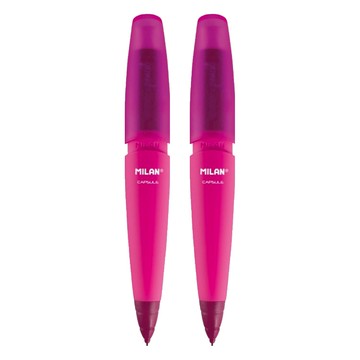 MILAN CAPSULE 繽紛果凍自動鉛筆 2B 蜜桃紅  0.7mm  2支